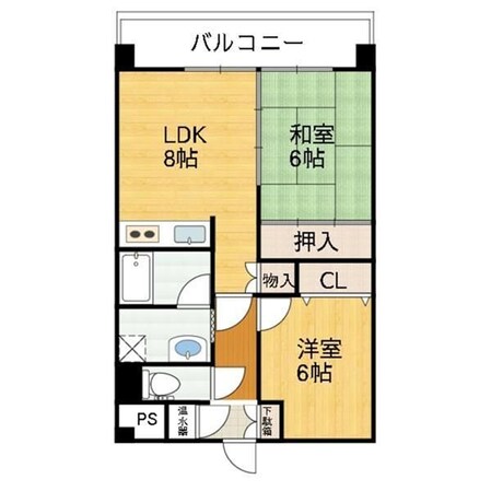 京口駅 徒歩13分 1階の物件間取画像